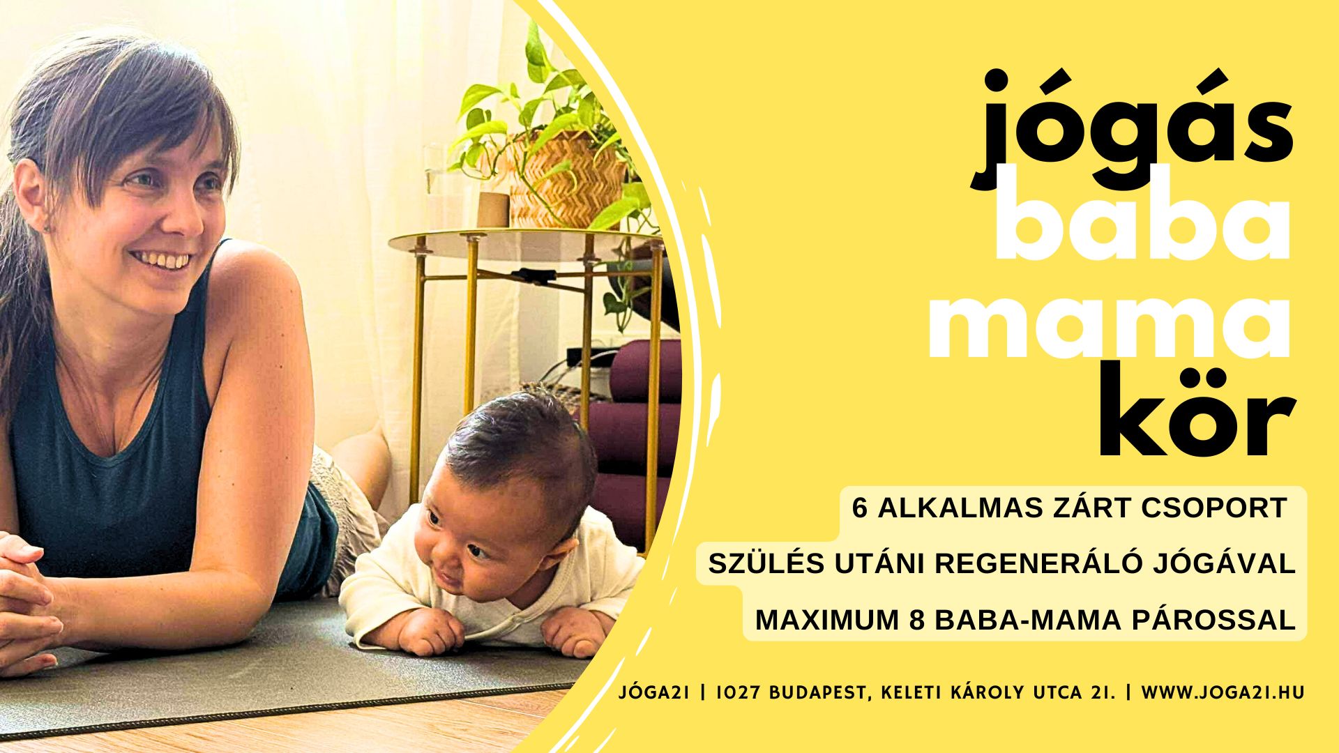 Jógás baba-mama kör