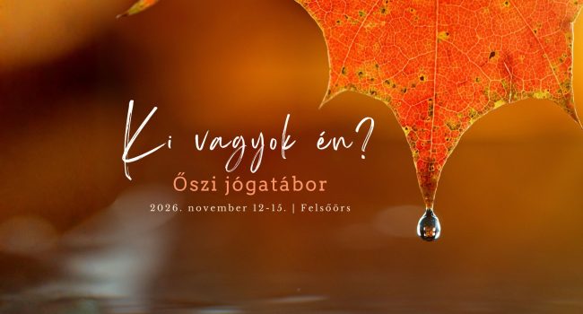 Kezdő jógatábor - 2026. november 12-15.