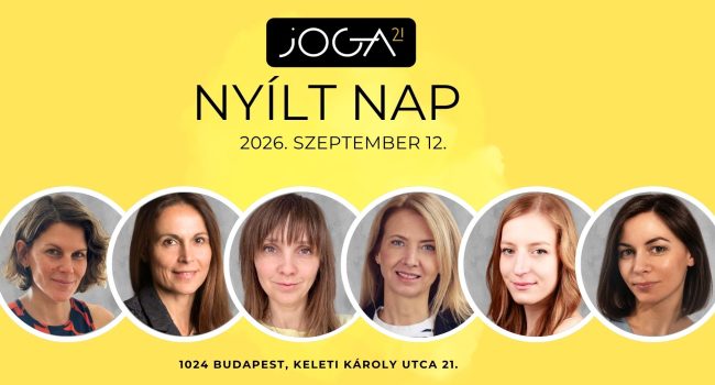 Nyílt nap - 2026 - JÓGA21